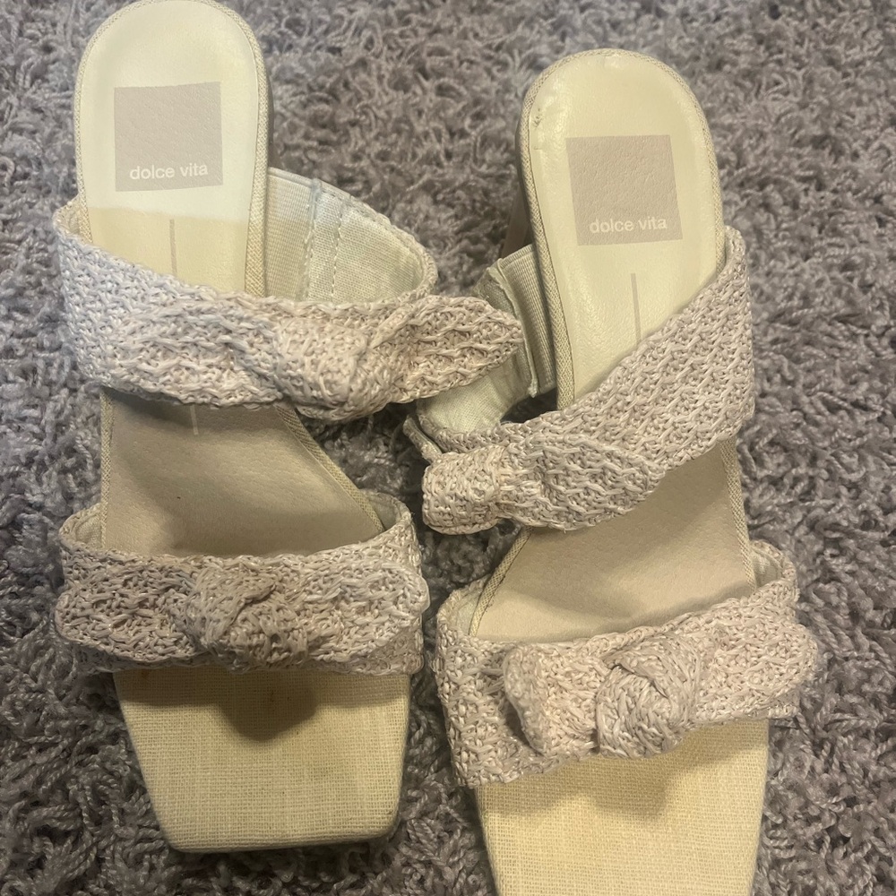 Dolce Vita Cream Women's Shoes
